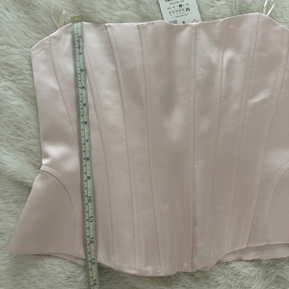 Zara Satin Corset Top - Picture 4 of 4